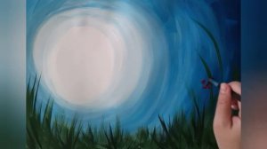 Как нарисовать ЛЮПИНЫ легко, поэтапно, гуашь. Подробный обучающий видео урок.