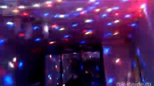 Шар световых эффектов (RGB 20W DMX512 Crystal Magic Light Ball voice activate)