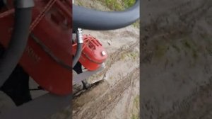 Ходовые испытания минитрактора на гидроходу