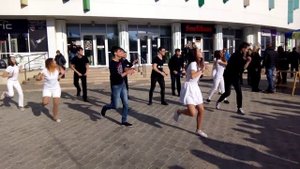 Флешмоб от Молодой Гвардии / Flash Mob by Young Guard - Chisinau, Moldova
