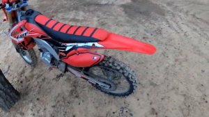 Пластик от хонды на Motoland Xr 250