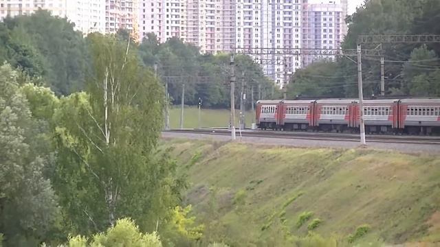 ЭР2Т-7097, Матвеевская, Сортировочная, МЖД, 17.07.2014 смотреть онлайн