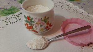 Разрыхлитель(пекарский порошок)в домашних условиях за одну минуту.