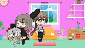 Он она и её кот//гача лайф//gacha life