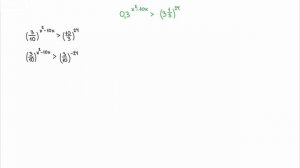 10.1. Показательные неравенства. Равносильные преобразования (схемы).