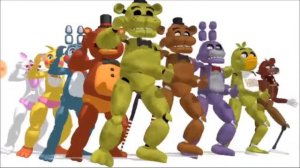 Аниматроники танцуют. Часть 4.