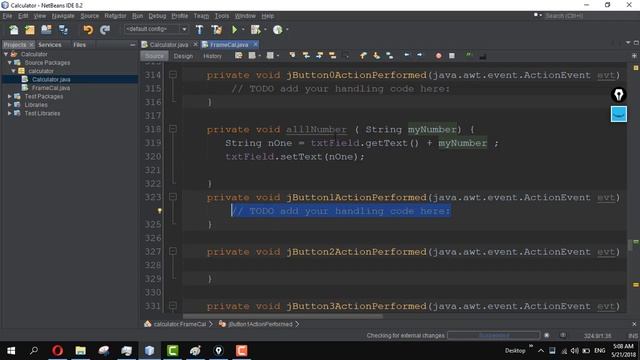 How To Build a Calculator With Java #7 смотреть онлайн