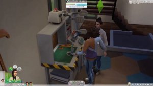 THE SIMS 4 «В Университете» #18 Устроились на работу