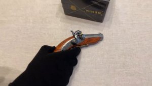 Пистолет мини Деринджер Филадельфия с пистонами, Baby Philadelphia Deringer pistol, USA, Denix 1018