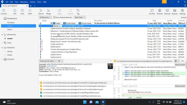 Curso Git - SourceTree | Que Son, Para Que Sirven Y Como Se Usan Los Tags (Etiquetas) En SourceTree смотреть онлайн