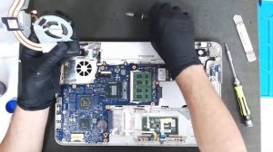 Toshiba Satellite C855 Disassembly / FAN Cleaning