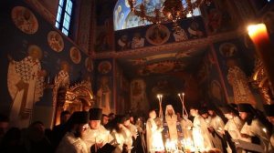 Вечерня и чтение 17 кафизмы в Академическом храме КДАиС