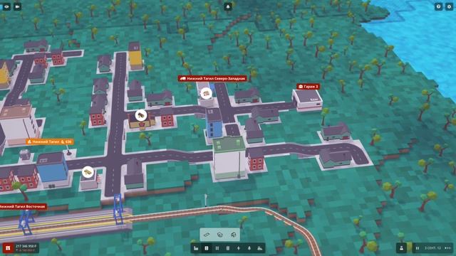 Voxel Tycoon _ #9 _ Оптимизация, новый тепловоз, и немного краски) смотреть онлайн