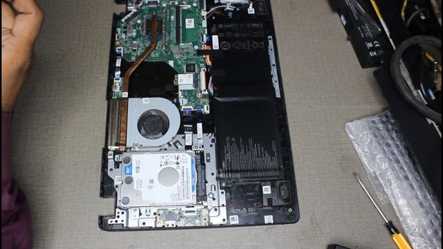 Acer Extensa 15 EX215-52-30GA What inside the laptop and explain parts смотреть онлайн