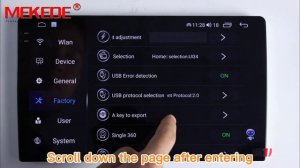 MEKEDE M6 Pro Plus How to switch UI interface?