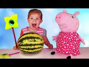 ✿ СВИНКА ПЕППА Магия для Детей Волшебство от Диана Шоу Peppa Pig Fun for the kids unboxing new toys