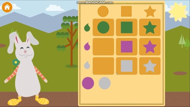 Учим цвета и фигуры! Игра для детей и для самых маленьких.