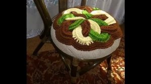 Коврики на стулья своими руками