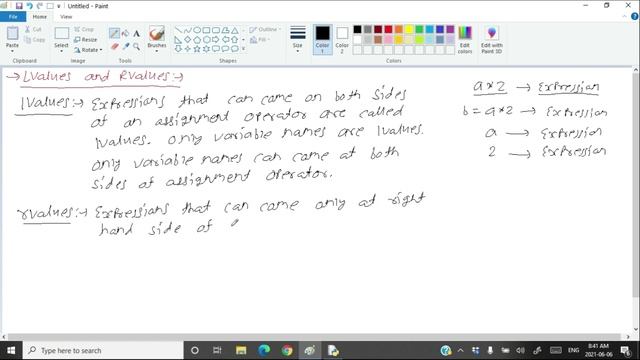 Computer Science Class XI (11) CBSE 2021-21 | #33 | Python Variables, Concept of L-value and R-valu