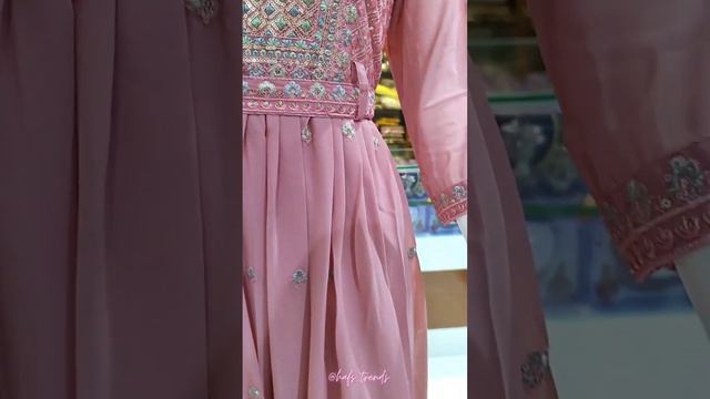 Embroided work umbrella anarkali💕Price:1360 Size:M,L,XL,XXL To order whatsApp 6369005073 #hafstrend