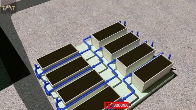 Construction Engineering | water Treatment Station work #fabrication #construction #Engineering