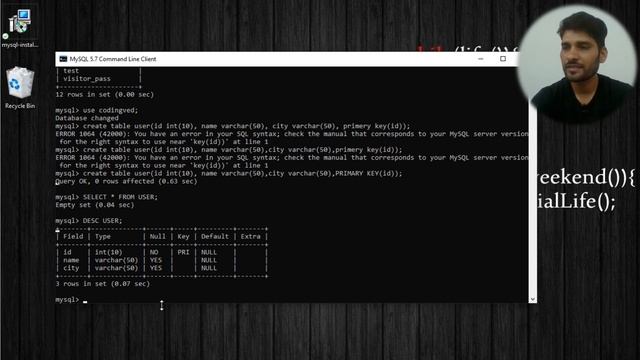 How to installation MySQL and CRUD operation  in MySQL Commands || Coding Ved || Databases Commands