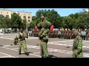 ПОКАЗАТЕЛЬНОЕ ВЫСТУПЛЕНИЕ - ДЕСАНТНИКИ РОССИИ.