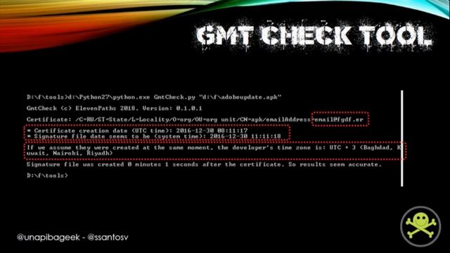 Rock appround the clock: Tracking malware developers by Android "AAPT" timezone disclosure bug смотреть онлайн