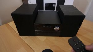 Pioneer X-EM26 micro system with bluetooth unboxing and test