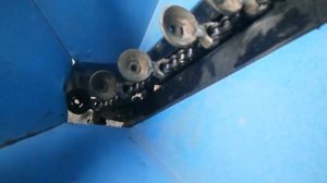 мотоблочная картофелесажалка переделанная для посадки  чеснока