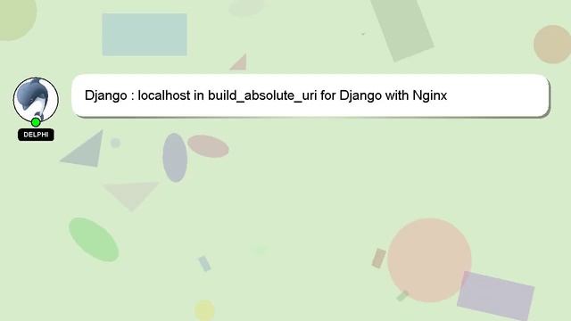Django : localhost in build_absolute_uri for Django with Nginx смотреть онлайн