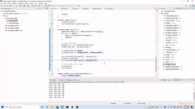 Java Game Programming #12 - Camera смотреть онлайн