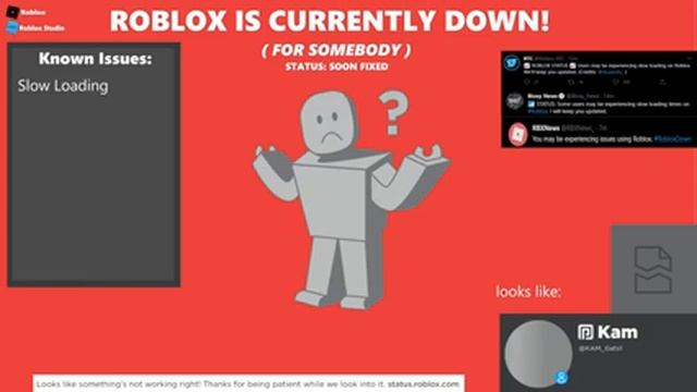 ? Roblox Is Down - Slow Loading (Live Status) смотреть онлайн