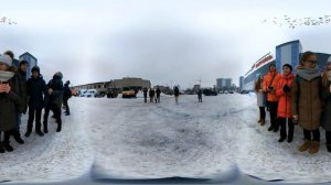 Сбербанк на медиасаммите - запуск шаров 360x180