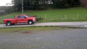 dodge ram cummins vs ford 8600 tractor tug of war