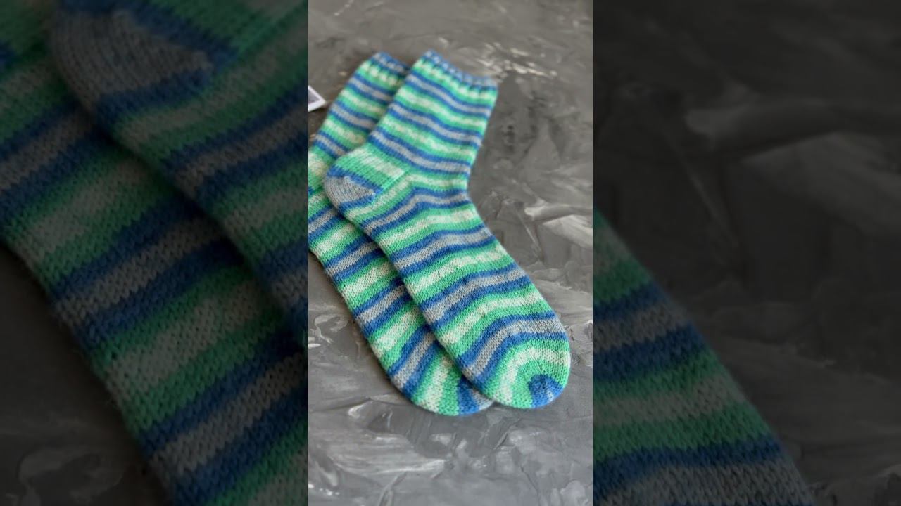Носочки из Регии #regia #knitting_socks #вязание смотреть онлайн