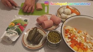 Alive. Оливия салат. Қазақша рецепт. Хит салат.