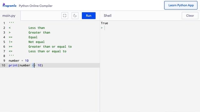 Python Booleans (Comparison & Logical Operators) #6