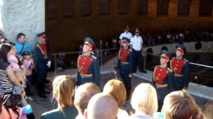 Смена караула Мамаев Курган. Волгоград 9 мая 2013года.
