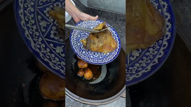 Лопатка ягненка - Как я готовил для родных ?? #uzbekistan #узбекистан #казанкабоб