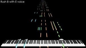 RUSH B but Piano says E