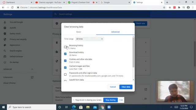 How to clear cookies and browsing data on google chrome смотреть онлайн