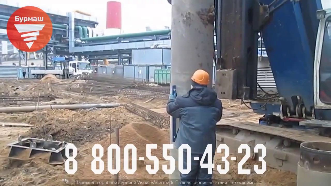 Забуревание обсадной трубы