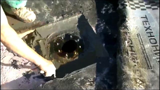 Монтаж кровельной воронки СЖТ смотреть онлайн