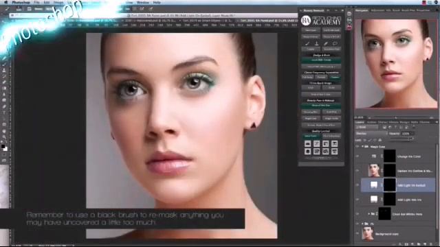 PHOTOSHOP Убираем морщины и не только смотреть онлайн