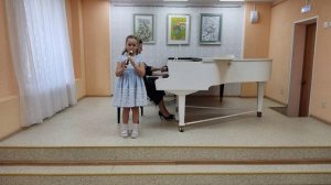 "Аннушка" Чешская НП, "Танец маленьких утят" Французская НП ,  блокфлейта