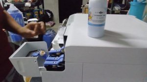 How to convert pigment ink EPSON 3256 |DEEp Cleaning |Nossel check