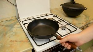 Подготовка чугунной сковороды к использованию в домашних условиях (Подробно)