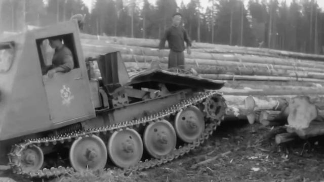 За что трактористы полюбили трелевочный трактор ТДТ 40