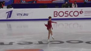 Александра Трусова. 3A Раскатка. КП. Открытые прокаты 2021-2021 Олимпийский сезон.